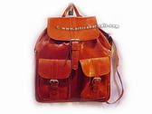 LEATHER BACKPACK