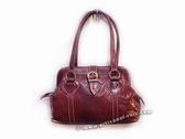 LEATHER HANDBAG